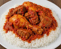 Nigerian Stew & Rice